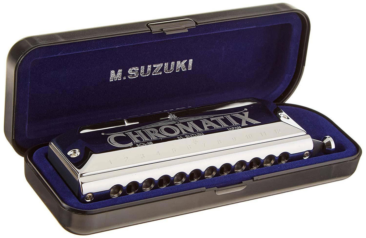 Suzuki Chromatic SCX-48 mondharmonica