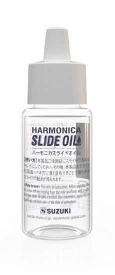 Chromatische mondharmonica slider olie