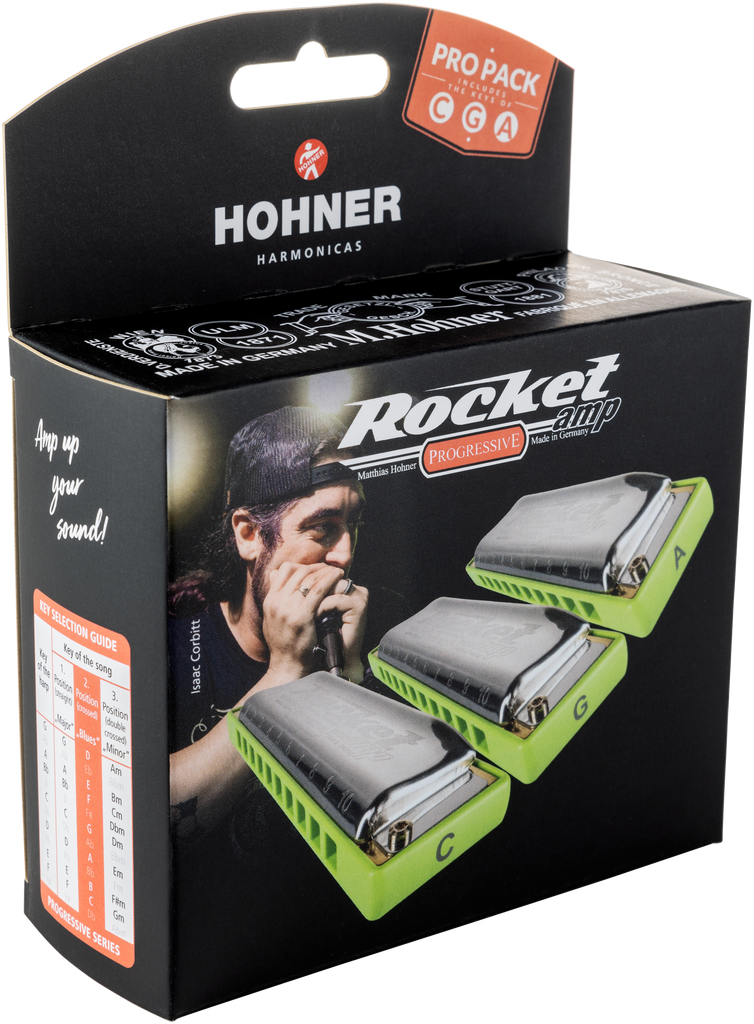 Hohner Rocket AMP 3-pack A/C/G