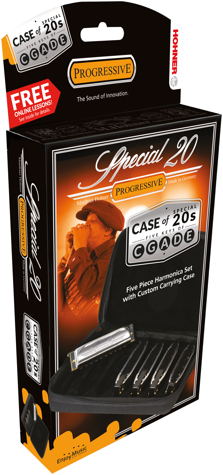 Tonen Hohner Special 20 - 5 tonen set (G-A-C-D-E)