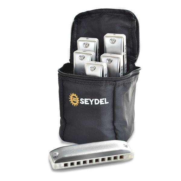 Nieuw: Seydel Session Steel actie-pakket-2026 (6stks voor de prijs van 5 + gratis tas)