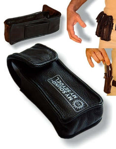 Seydel leather belt bag for blues models