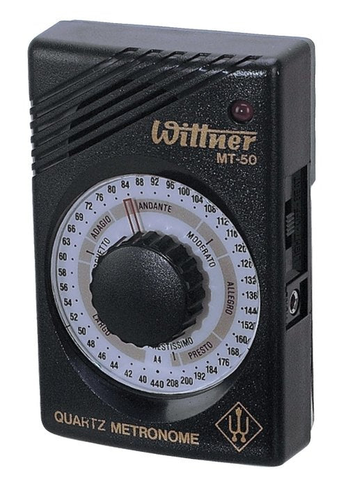 Wittner metronoom MT-50 - quartz - 40-208 beats - incl. oortelefoon