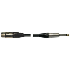 Professional Microphone cable Hansen XLR-F&gt;6.3mm Jack 10m